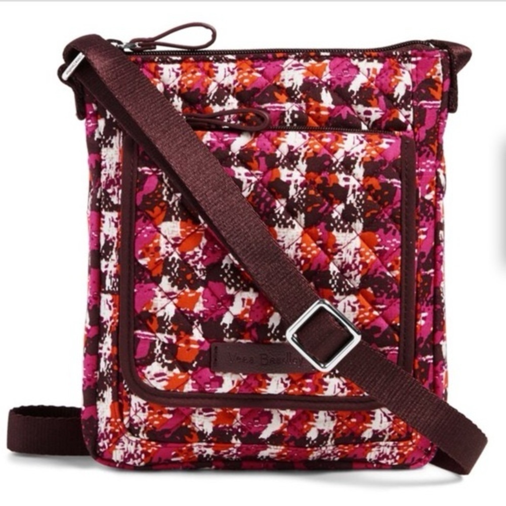 VERA BRADLEY | Hipster Crossbody Bag in Houndstooth Tweed Print NWT